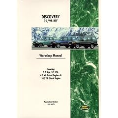 Land Rover Discovery 1995-1998 Petrol and Diesel Workshop Manual Including Petrol Engine Overhaul Manual (Land Rover Workshop Manuals)