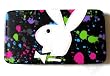 Playboy Bunny Logo Paint Splat Thick Ladies Hinge Wallet