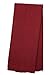Eurow Microfiber Waffle Weave Kitchen Towel (3-Pack, Burgundy)