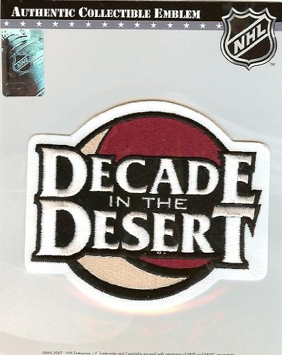 Best Price 2006-2007 Phoenix Coyotes 10th Anniversary Patch - Decade in the Desert - Official NHL Licensed
