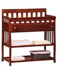 Delta Childrens Products Silverton Changing Table, Dark Cherry