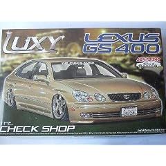 LEXUS GS430 GS TOYOTA TUNING GOLD BAUSATZ KIT 1/24 AOSHIMA MODELLAUTO MODELL AUTO