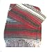 RED Authentic Mexican Falsa Blanket Sz 74/56 Yoga Practice Mat