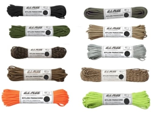 Rothco 550lb. Type III Nylon Paracord Rothco 550lb. Type III Nylon Paracord