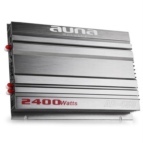 Auna Auto Car 4/2/1-Kanal-Verstärker Endstufe 2400W max. Racing-Design