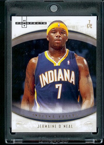 2007-08 Fleer Hot Prospects # 30 Jermaine O'Neal Indiana Pacers Basketball Card