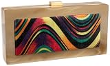 SONDRA ROBERTS NEW YORK Velvet Box Clutch