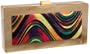 SONDRA ROBERTS NEW YORK Velvet Box Clutch