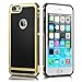 iPhone 6S case, technext020 iPhone 6S Cover iPhone 6 Protective Silicone Bumper Slim Soft Black Gold Back Panel offers excellent Grip