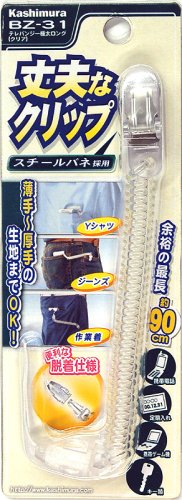 カシムラ 携帯ストラップ テレバンジー極太 クリア BZ-31