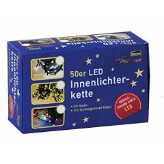 Idena 8325036 - LED - Lichterkette 50er, Innen, warmes wei�