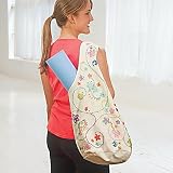 Beaded Canvas Sling Bag: Carries Everything You Need
