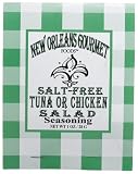 New Orleans Gourmet Foods Salt Free Tuna Or Chicken Salad Seasoning, 1-Ounce Bags (Pack of 6)