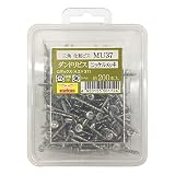 ダンドリ 三角化粧ビスMU(Cボックス) MU37NIニッケルメッキ サイズ (d×L)4.2×37㎜