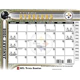 John F. Turner Pittsburgh Steelers 2008 22x17 Desk Calendar