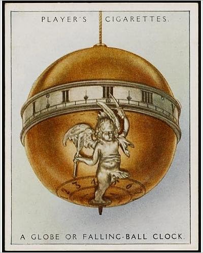 Photographic Print Of Globe Clock C17