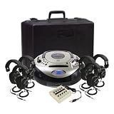 Califone Spirit SD CD/Cassette Listening Center w/ Six Headphones