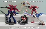 Gundam Figure Set of 6 ( Gashapon Ms Selection #26)
