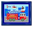 Heroes Large Gloss Navy Personalized Print