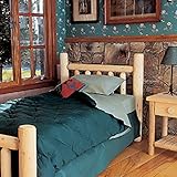 UPC 779711038380 product image for Rustic Natural Cedar Rustic Natural Furniture Old Country Log Bed - Headboard On | upcitemdb.com