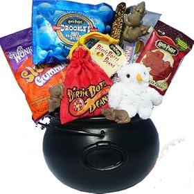 Harry Potter's Cauldron of Treats Candy and Snacks Gift Basket