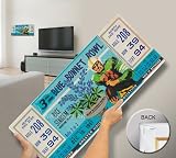 1961 Bluebonnet Bowl Mega Ticket - Kansas 33 Rice 7