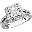 14K White Gold Diamond Engagement Ring Semimount - 1.20 Ct. - CENTER STONE NOT INCLUDED