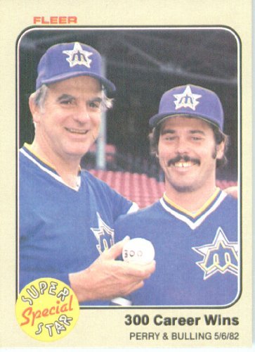 1983 Fleer # 630 Perry/Bulling Seattle Mariners Baseball Card