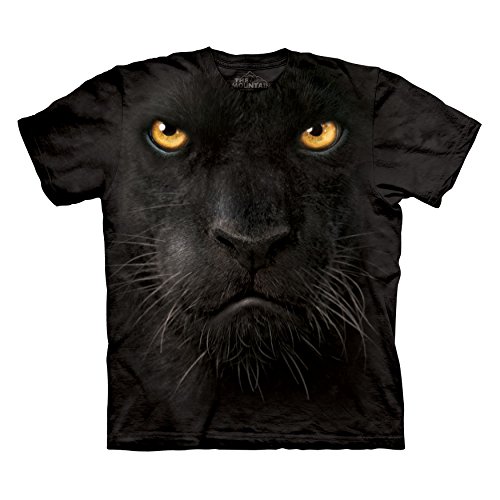 The Mountain Black Panther Face Youth Size T-Shirt