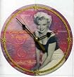 Marilyn Monroe Decoupage Wall Clock