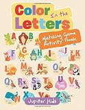 Color In the Letters Matching Game Activity Book