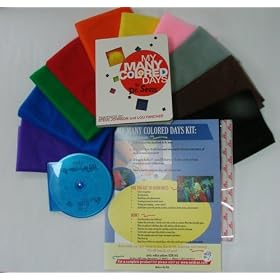 Children's Activity My Many Colored Days - Individual Scarf Kit by arts education IDEAS
