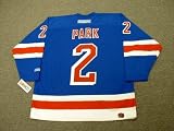 BRAD PARK New York Rangers 1972 CCM Throwback Away Hockey Jersey