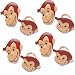 Curious George Cupcakes - 8 Re-Usable Cake Rings & Party Favors