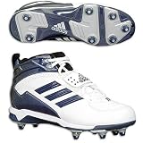 adidas Men's Mayhem Mid ( sz. 18.0, White/Navy )