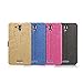 podofo New Ultra-Thin Pu Luxury Flip Leather Case Cover with Smart Windows for Lenovo S8 S898t(Black)
