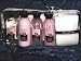 RASPBERRY AROMATHERAPY RELAXING HERBAL BATH SPA and SHOWER DELUXE CLEAR PURSE GIFT SET / With Pink Non Skid Slippers, Back Rub Massage and Scrub Shower Belt, Shower Gel, Soft Skin Body Lotion, Bubble Bath and Rejuvenating & Refreshing Crystal Bath Salts