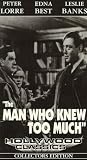 Man Who Knew Too Much (1934) [VHS]