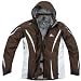 Sports : COX SWAIN TITANIUM Damen Multifunktionsjacke ASPEN, Farbe: Brown/White, Gr&ouml;&szlig;e: M