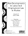 Books : New Developments In Labor And Employment Law