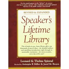 Speaker Lifetime Library Revised