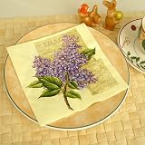 Serviette lilas
