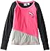 PUMA Little Girls' Lightning Long Sleeve Tee