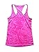 Funny Threadz Skull and Cross Weight Bars Kettle Bells Burnout Tank Top Womens Workout Gym (Large, Shocking Pink)