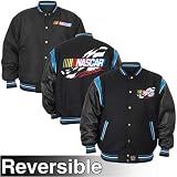 JH Design NASCAR Wool & Leather Reversible Jacket