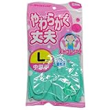 SP-7 天然ゴム手袋 中厚手 L グリーン