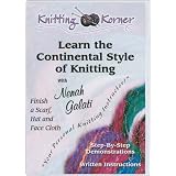 Knitting Korner Learn The Continental Style Of Kniting DVD