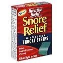 Breathe Right Snore Relief Throat Strips, Wintergreen, 30-Count Packages (Pack of 2)