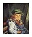 Boy With Green Cap (Chico) by Robert Henri. Size 17.97 inches width by 22.01 inches height. High Quality Art Poster Print