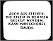 Mauspad mit Auch aus Steinen, die einem in den Weg gelegt werden, kann man Sch�nes bauen. Dekoration